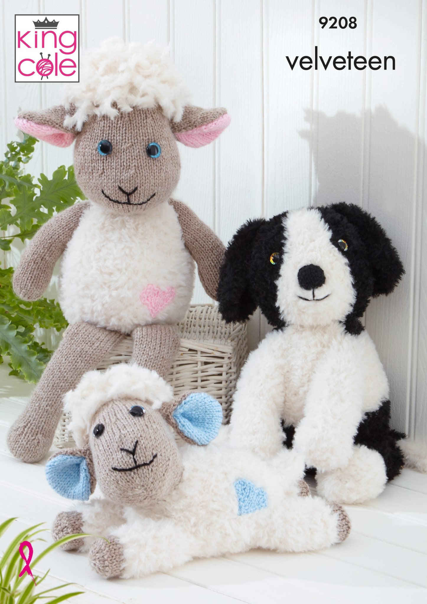 King Cole Velveteen - Sheep & Dog (9208)