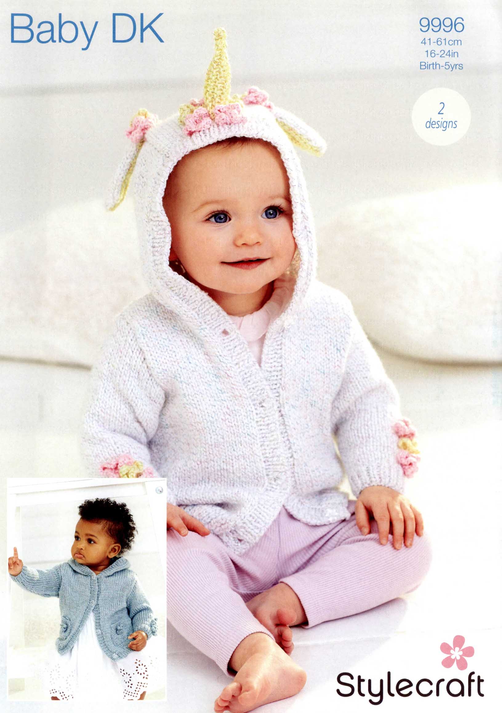 Stylecraft Baby Sparkle DK - Jackets (9996)