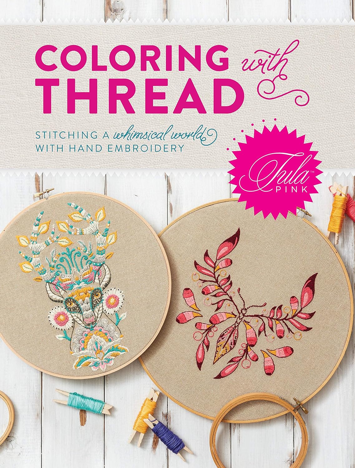 Coloring with Thread: Stitching a Whimsical World with Hand Embroidery