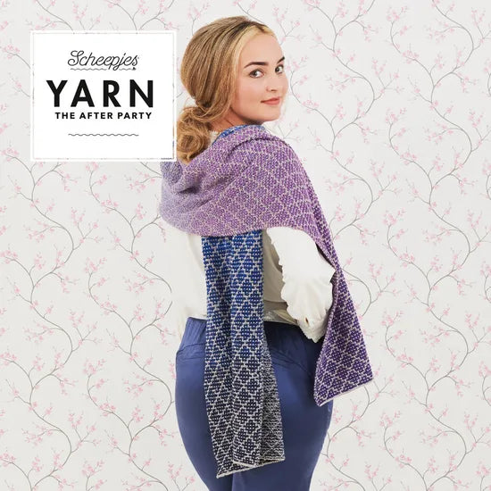 Scheepjes YARN The After Party no. 71 - Lavender Trellis Wrap