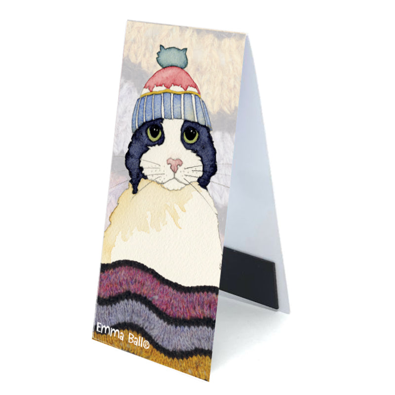 Emma Ball - Magnetic Bookmark - Cats in Hats