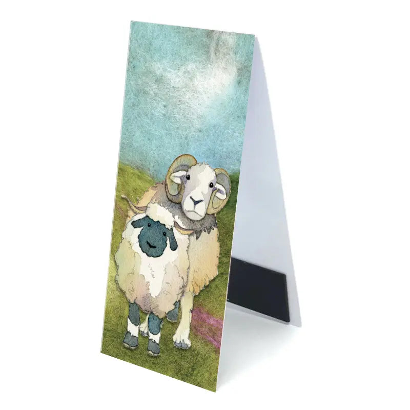 Emma Ball - Magnetic Bookmark - Felted Sheep