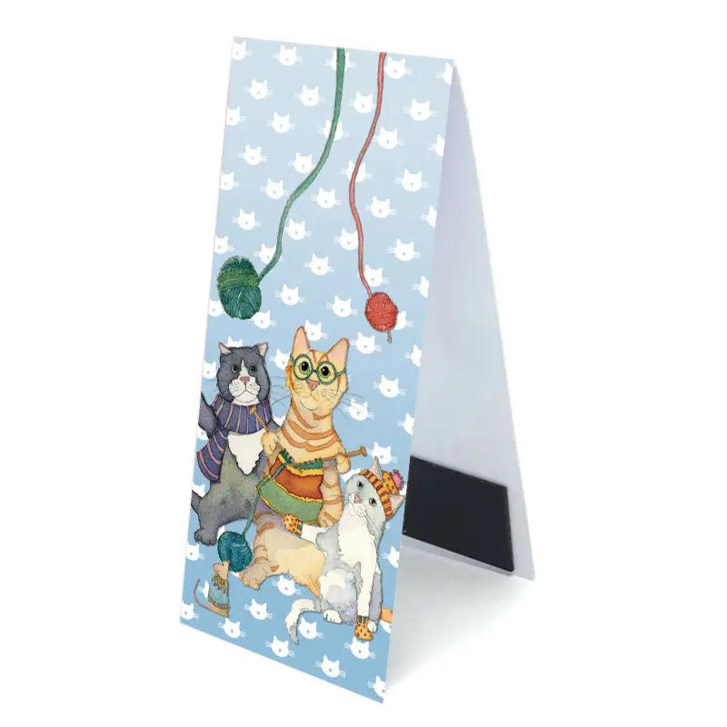 Emma Ball - Magnetic Bookmark - Kittens in Mittens