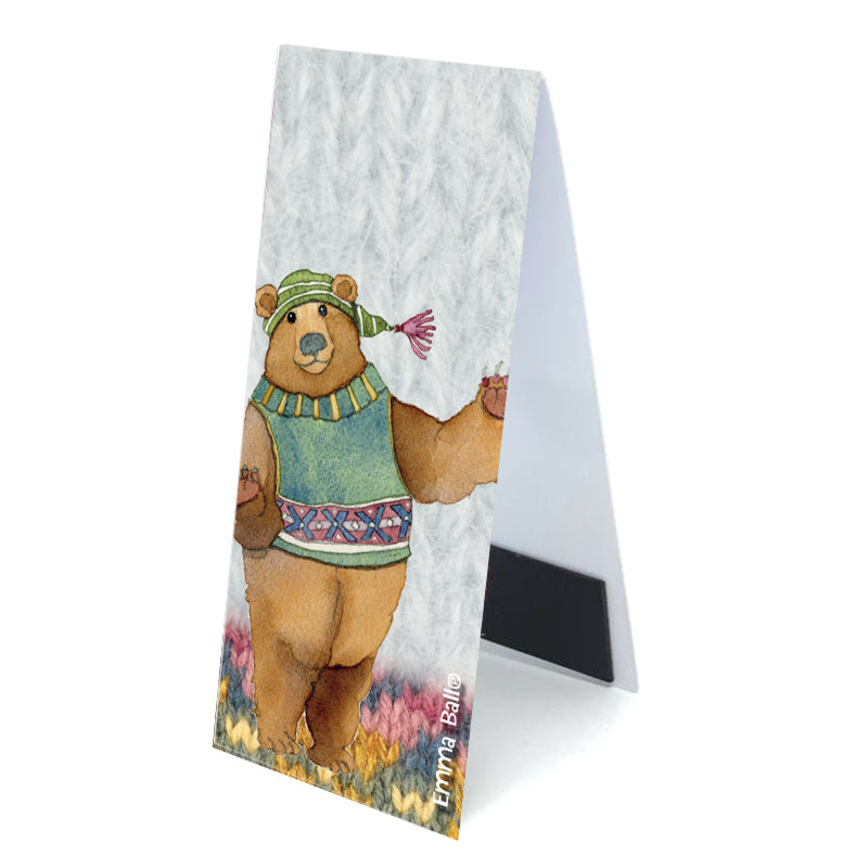 Emma Ball - Magnetic Bookmark - Woolly Bear