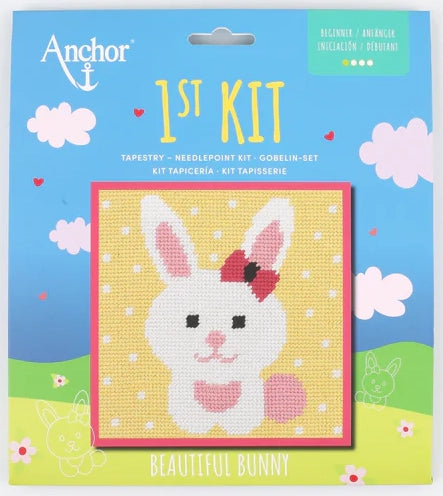 Anchor 1st Kit - Beautiful Bunny (Tapestry Needlepoint Kit)