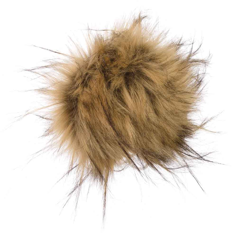 Rainbow PomPoms Faux Fur Pompom