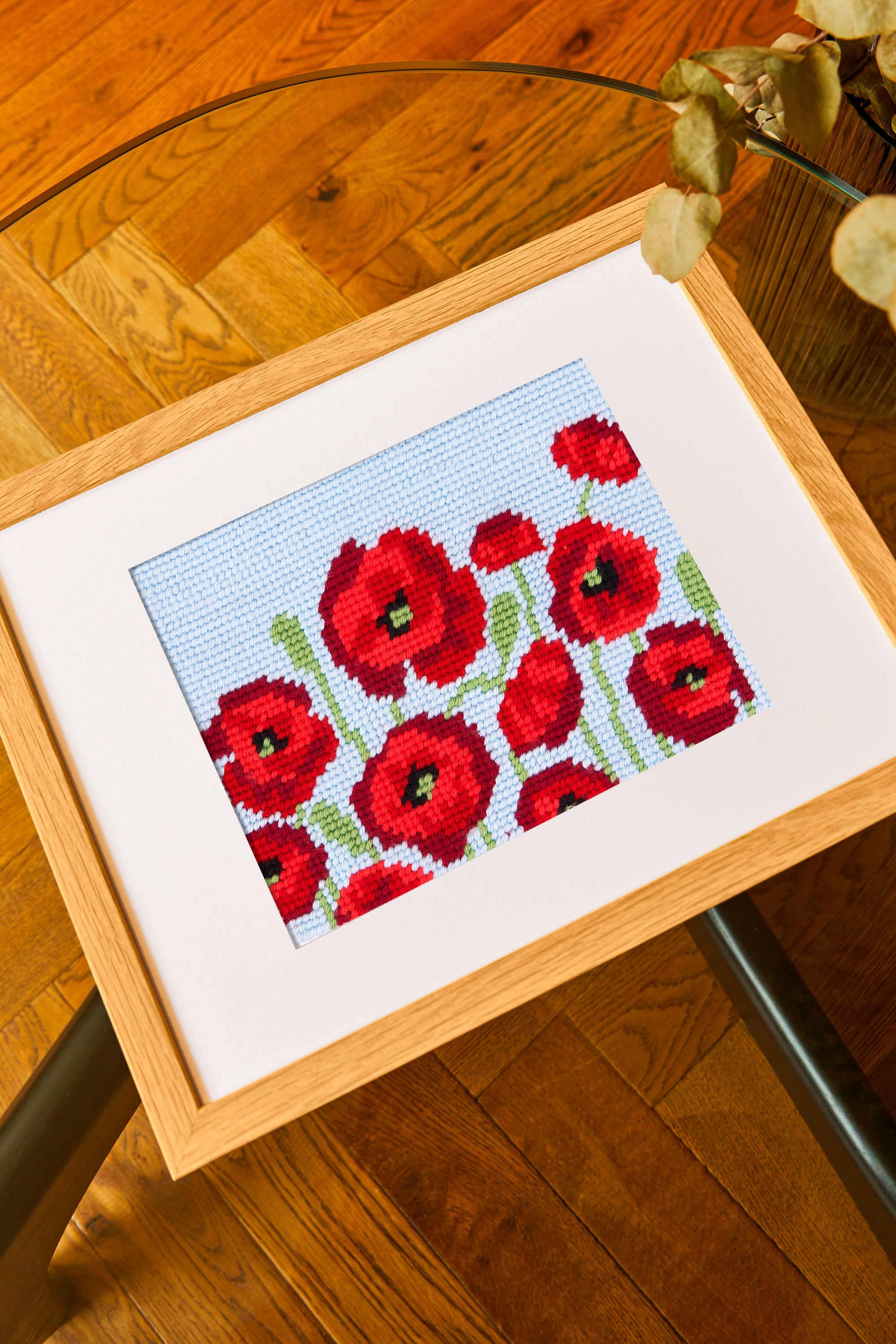 DMC Poppy Field by Jo Aston (Tapestry & Needlepoint Kit)