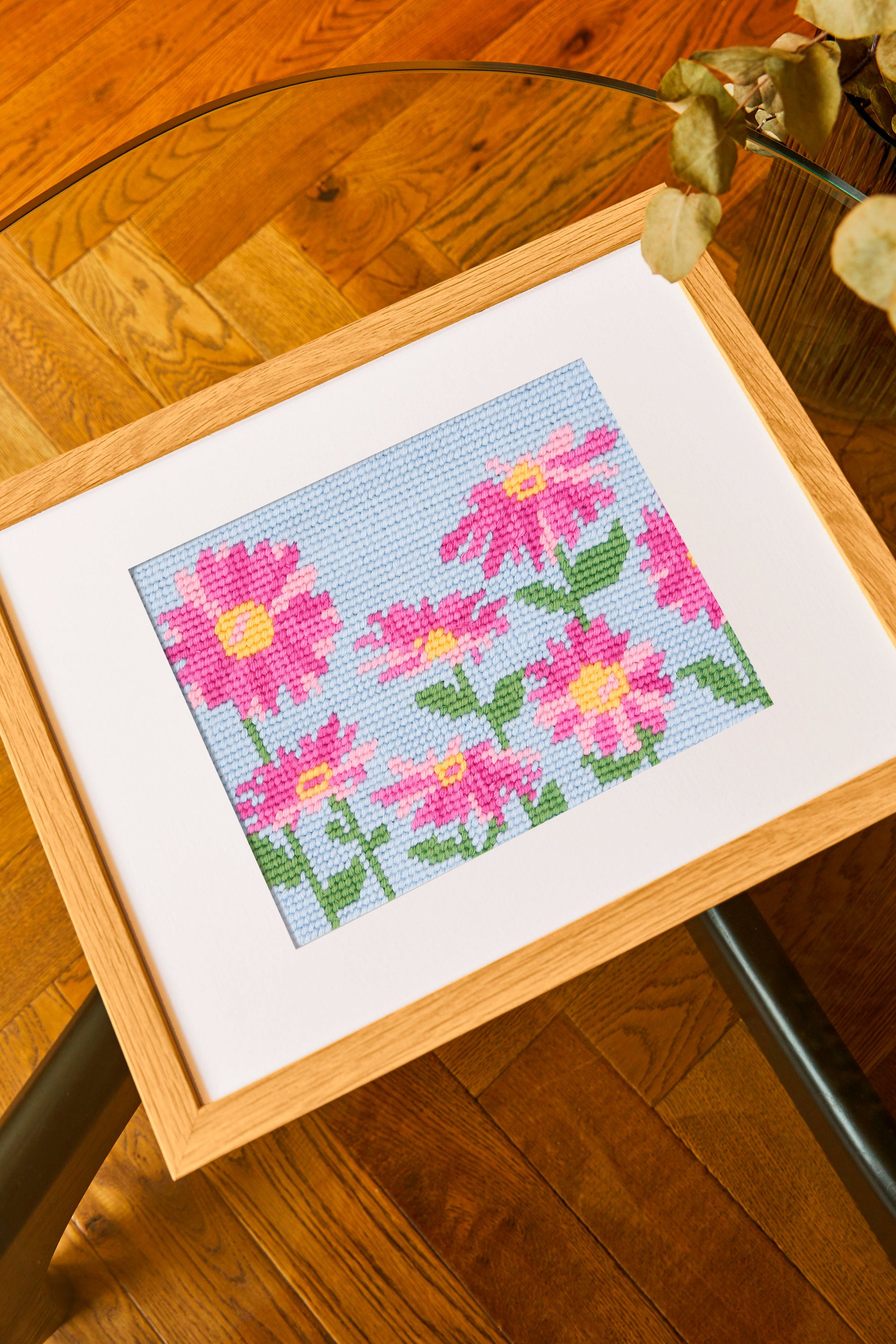 DMC Daisy Field by Jo Aston (Tapestry & Needlepoint Kit)