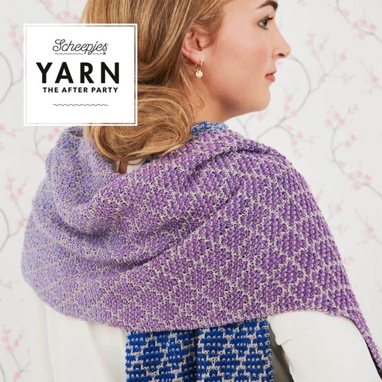 Scheepjes YARN The After Party no. 71 - Lavender Trellis Wrap