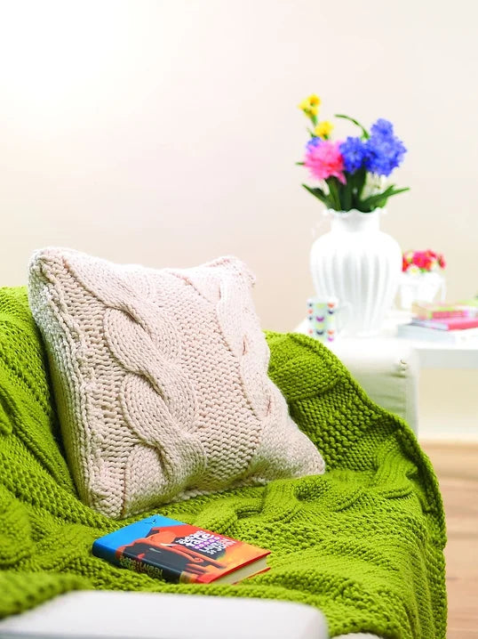 Cygnet Seriously Chunky - Luxury Cable Throw & Cushion (CY1023) [Free Download]