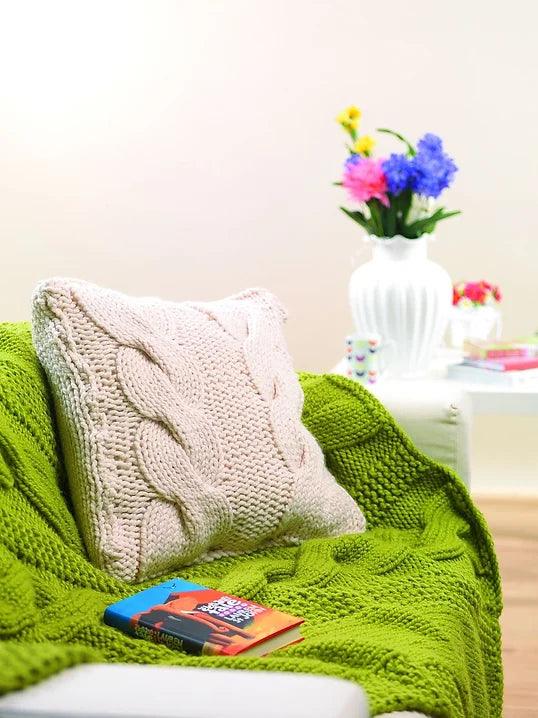 Cygnet Seriously Chunky - Luxury Cable Throw & Cushion (CY1023) [Free Download]