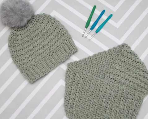 Cygnet Chunky - Willow Hat & Cowl (CY1335) [Free Download]