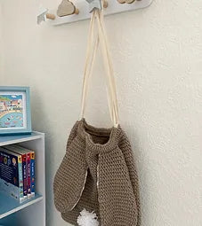 Cygnet Aran - Drawstring Bunny Bag (CY1407) [Free Download]