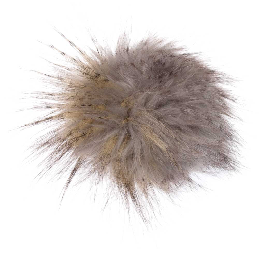 Rainbow PomPoms Faux Fur Pompom