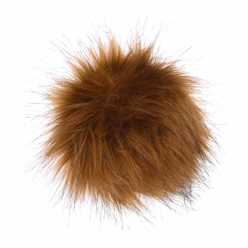 Rainbow PomPoms Faux Fur Pompom