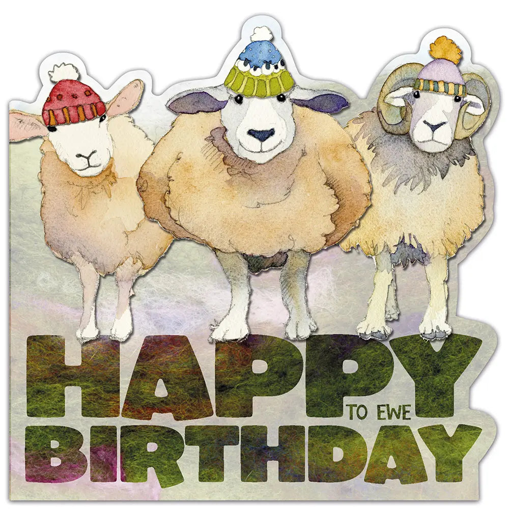Emma Ball - Greetings Card - Happy Birthday Sheep