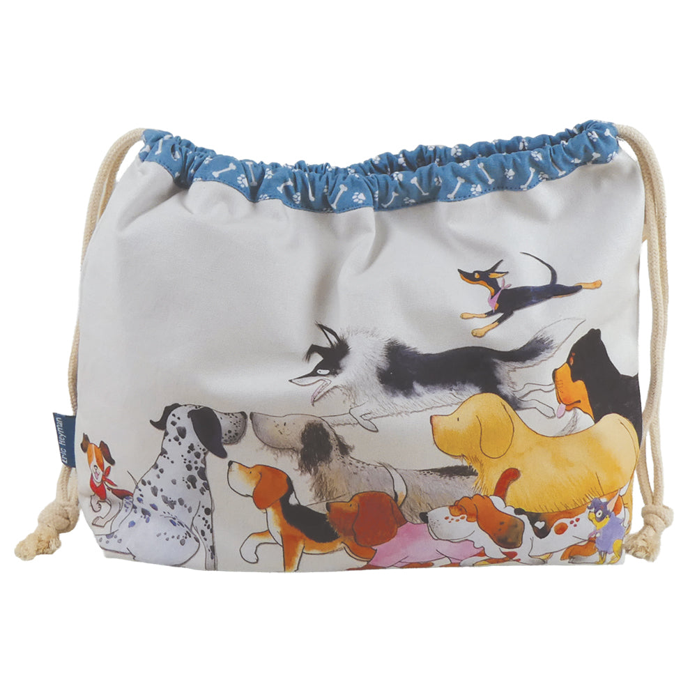 Emma Ball - Drawstring Bag - Paw Club