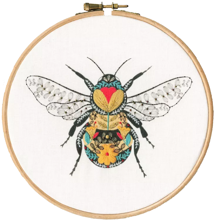 Bothy Threads Pollen-Bee (Embroidery Kit)
