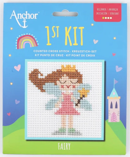 Anchor 1st Kit - Fairy (Counted Cross Stitch Kit)