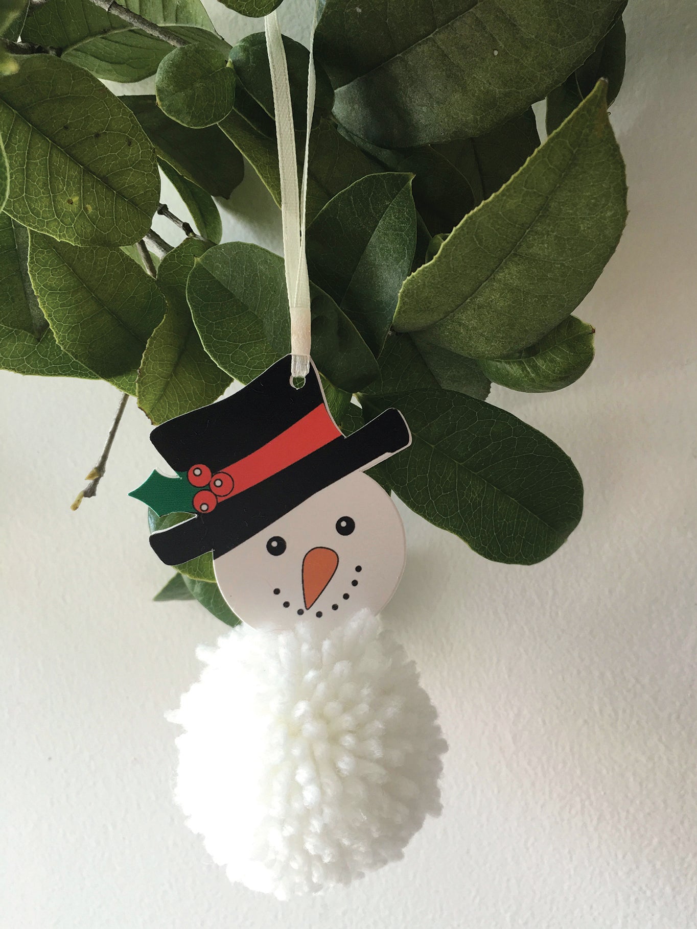 Pompom Decoration Kit - Snowman