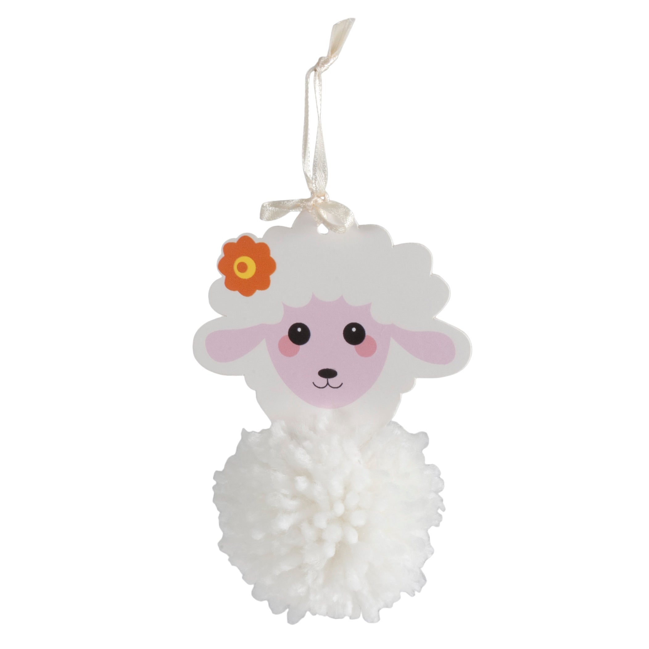 Pompom Decoration Kit - Sheep