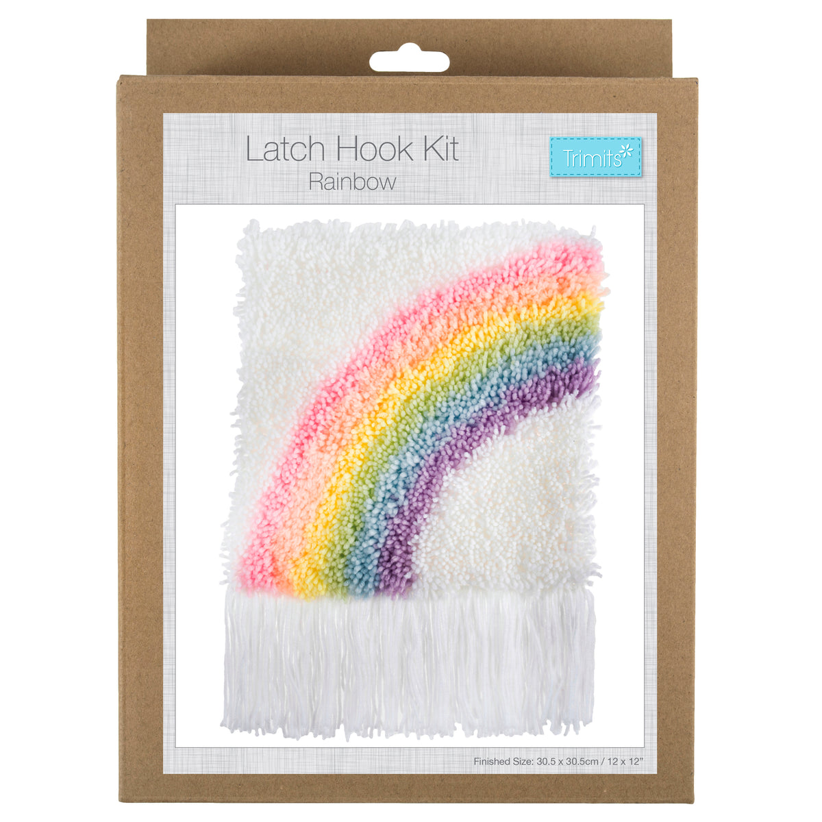 Trimits Latch Hook Kit Rainbow — Sconch Yarn Shop