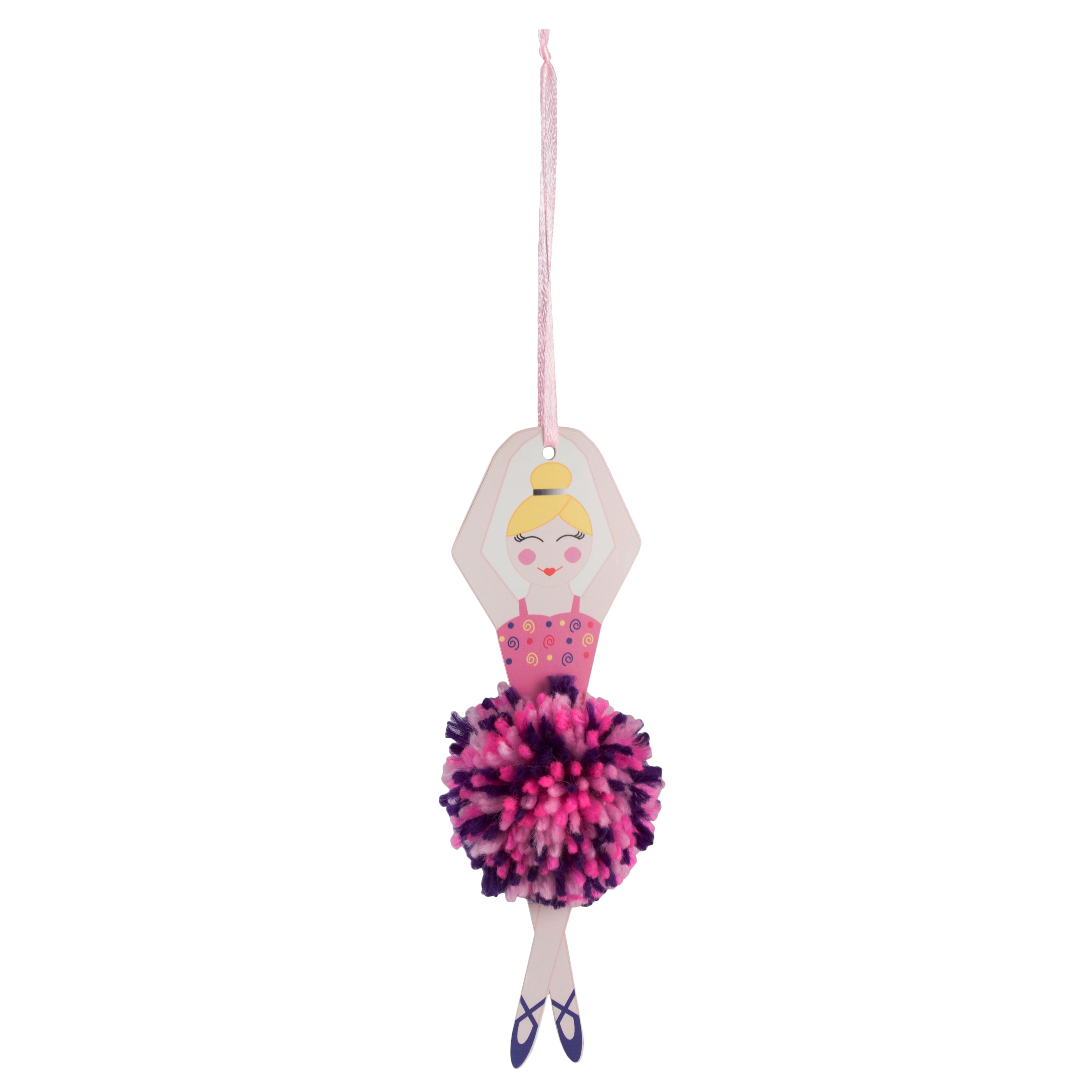 Pompom Decoration Kit - Ballerina