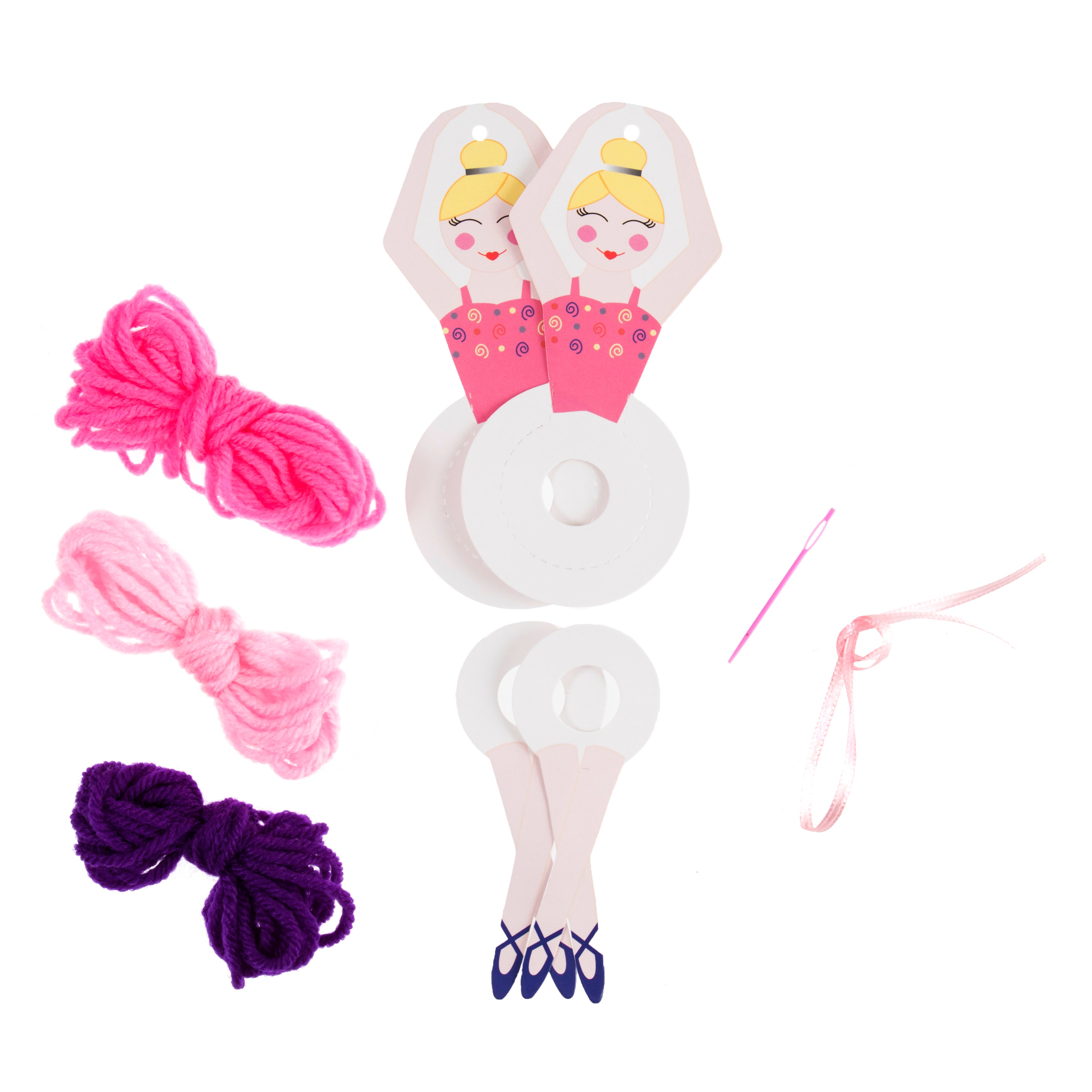 Pompom Decoration Kit - Ballerina
