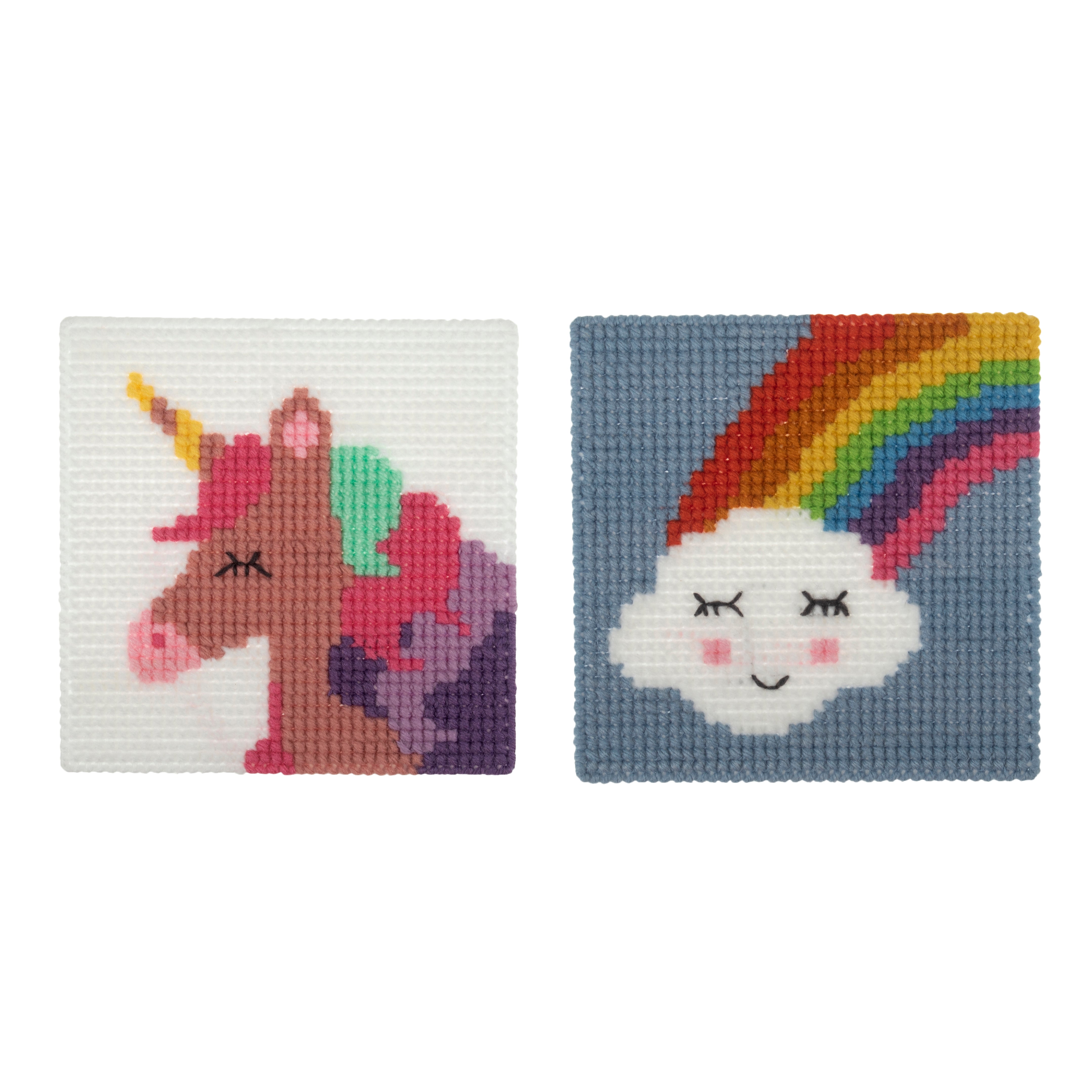 Trimits Cross Stitch Kit - My First: Unicorn and Cloud