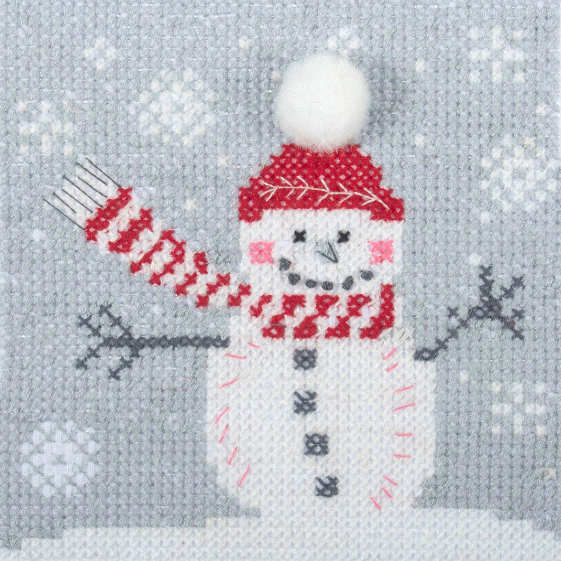 Trimits Cross Stitch Kit - Snowman