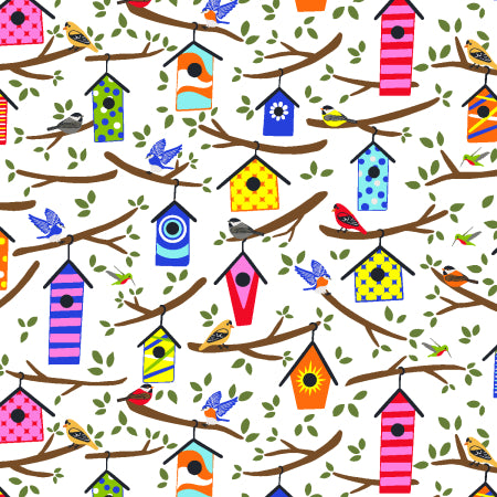 RJR Fabrics Backyard Birdwatching
