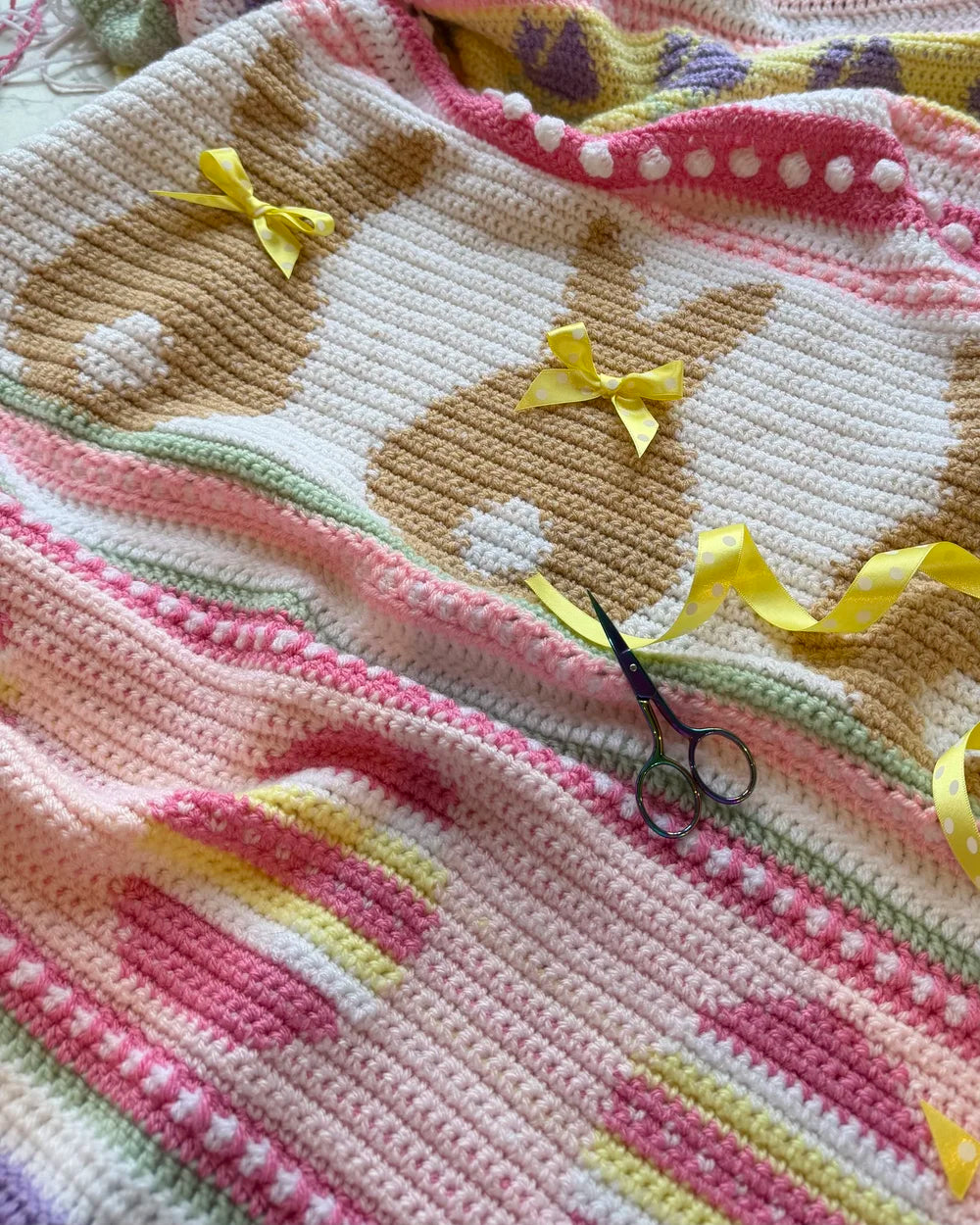 Easter Moments Blanket Pattern by MadeByAnita