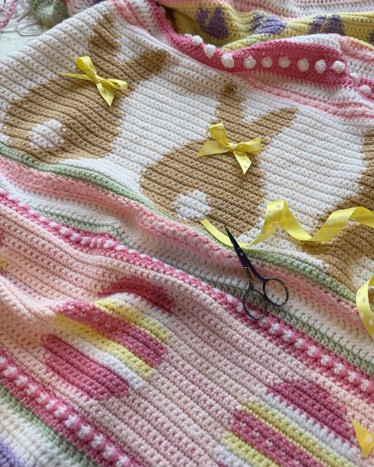 Easter Moments Blanket by MadeByAnita - Yarn Pack in Special DK