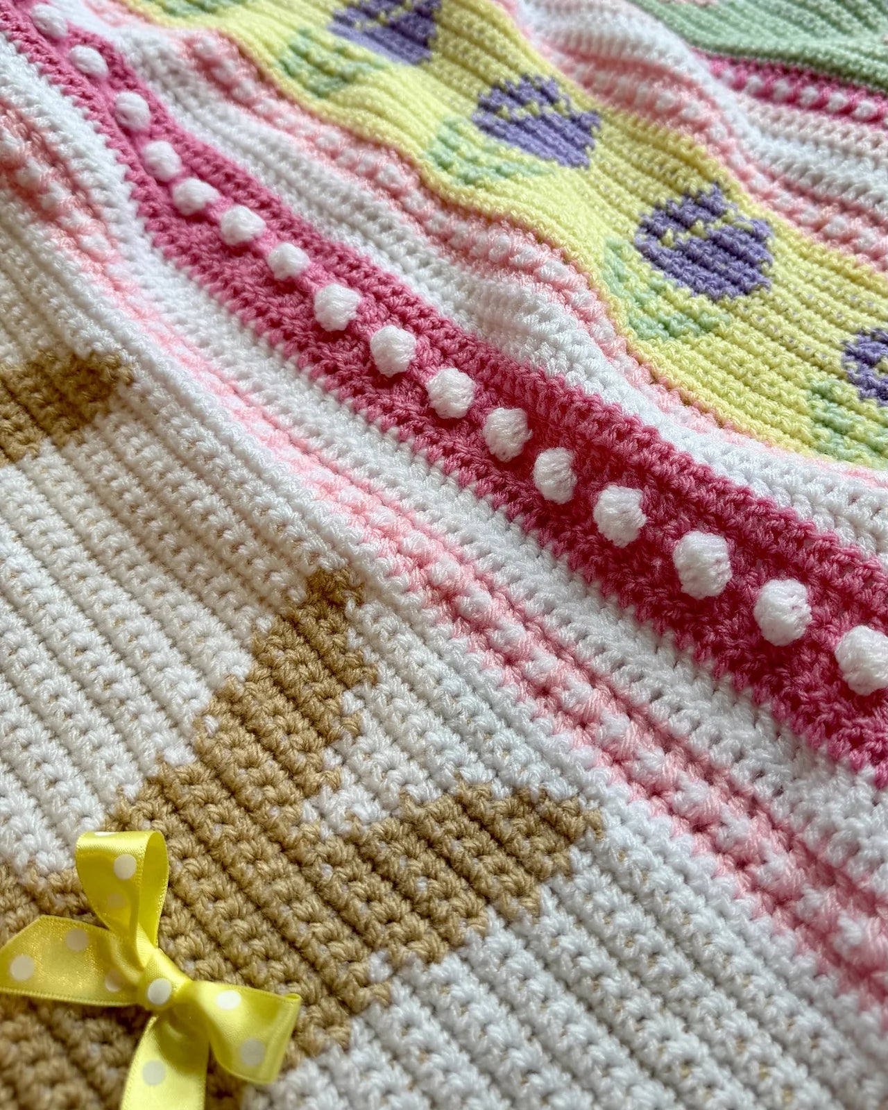 Easter Moments Blanket by MadeByAnita - Yarn Pack in Special DK