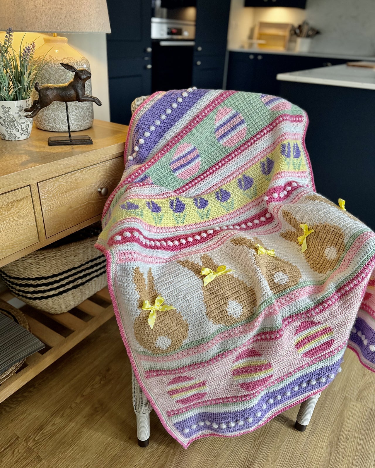 Easter Moments Blanket by MadeByAnita - Yarn Pack in Special DK