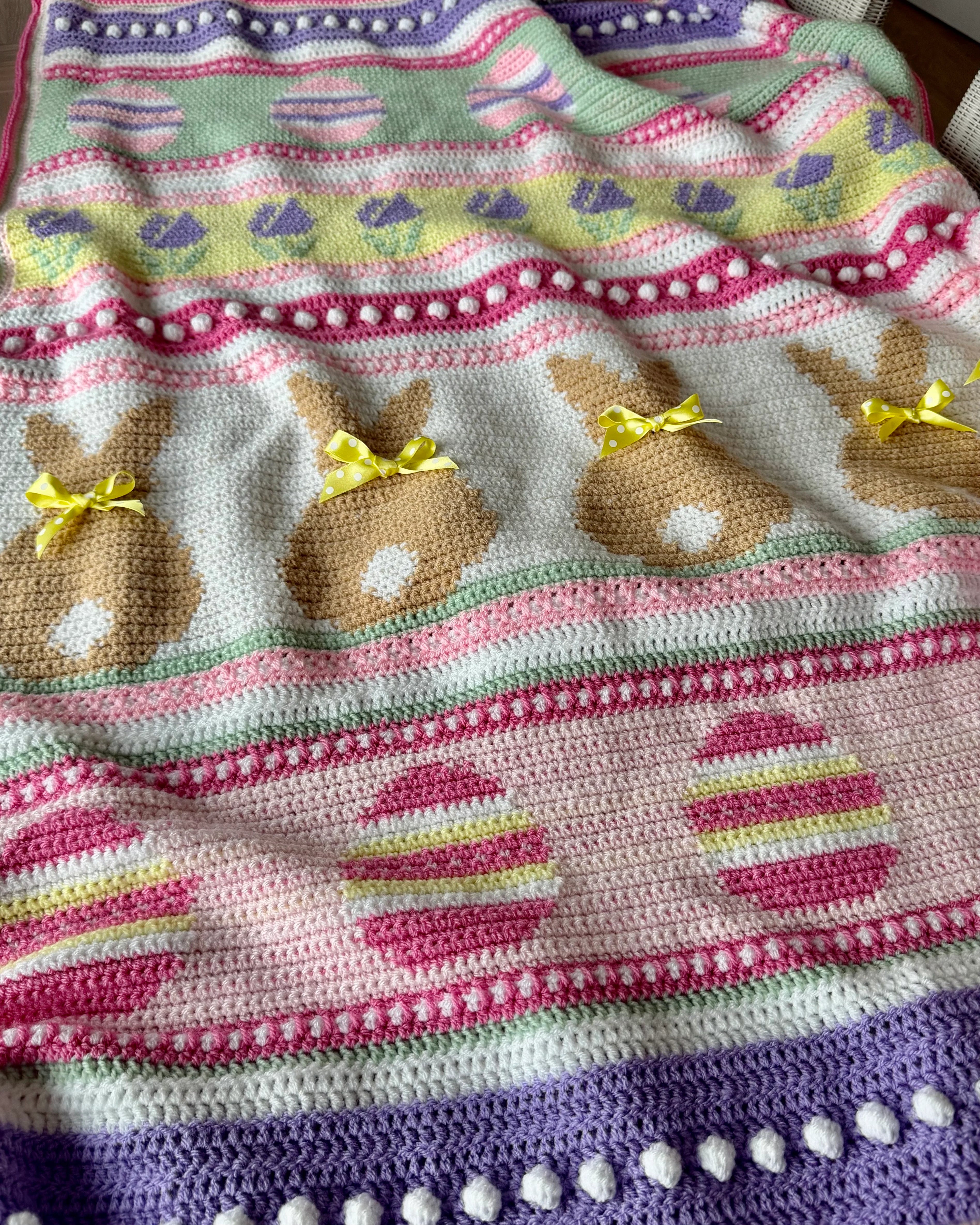 Easter Moments Blanket by MadeByAnita - Yarn Pack in Special DK