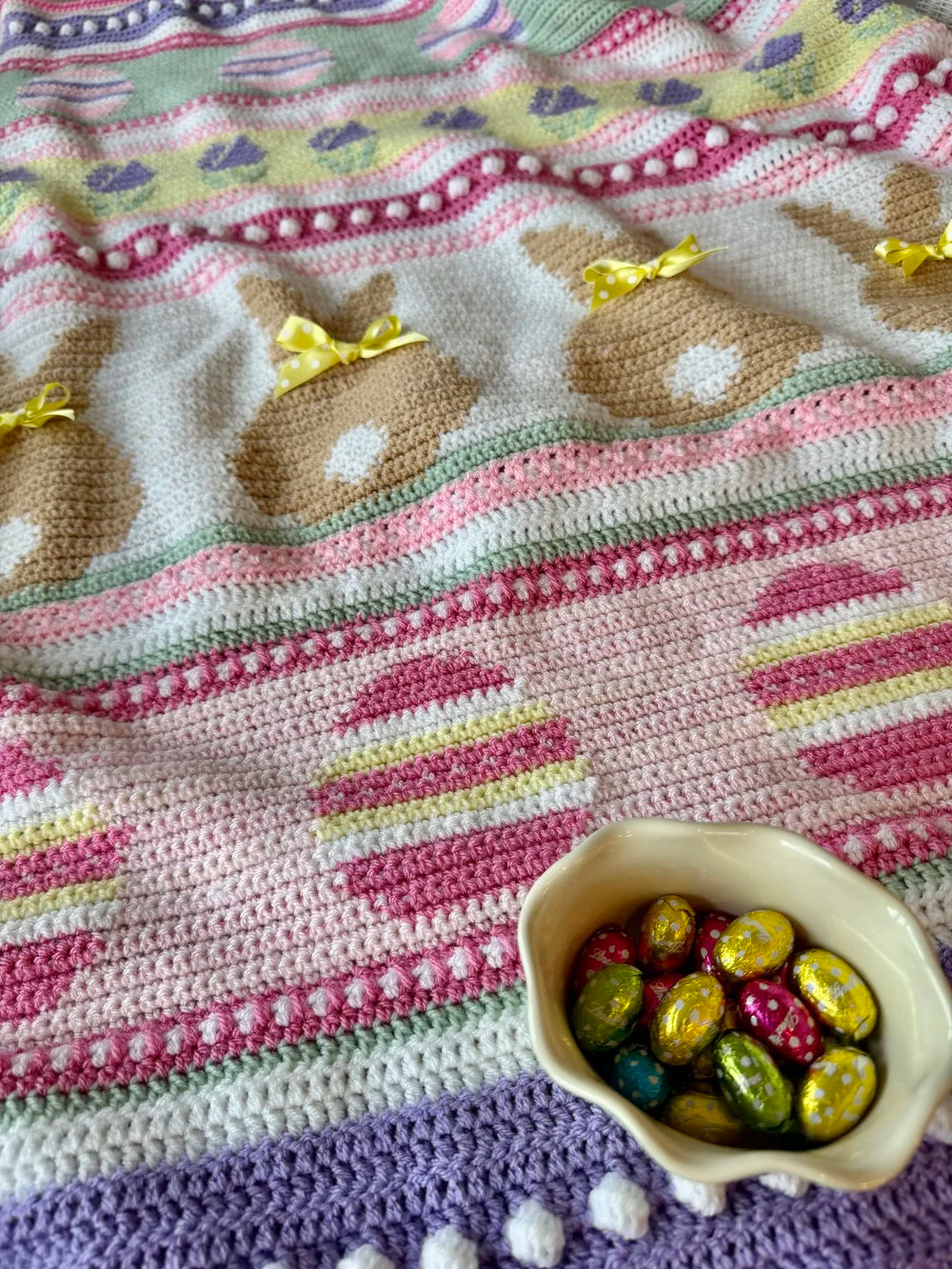 Easter Moments Blanket Pattern by MadeByAnita