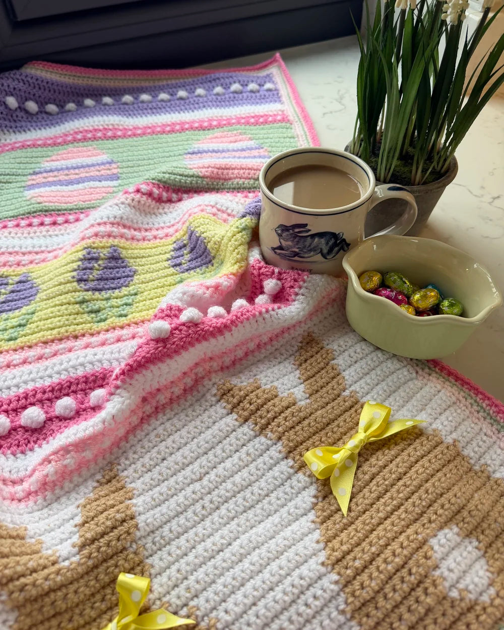 Easter Moments Blanket Pattern by MadeByAnita