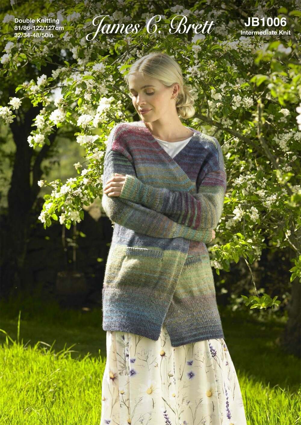 James C. Brett Emotions DK - Cardigan (JB1006)