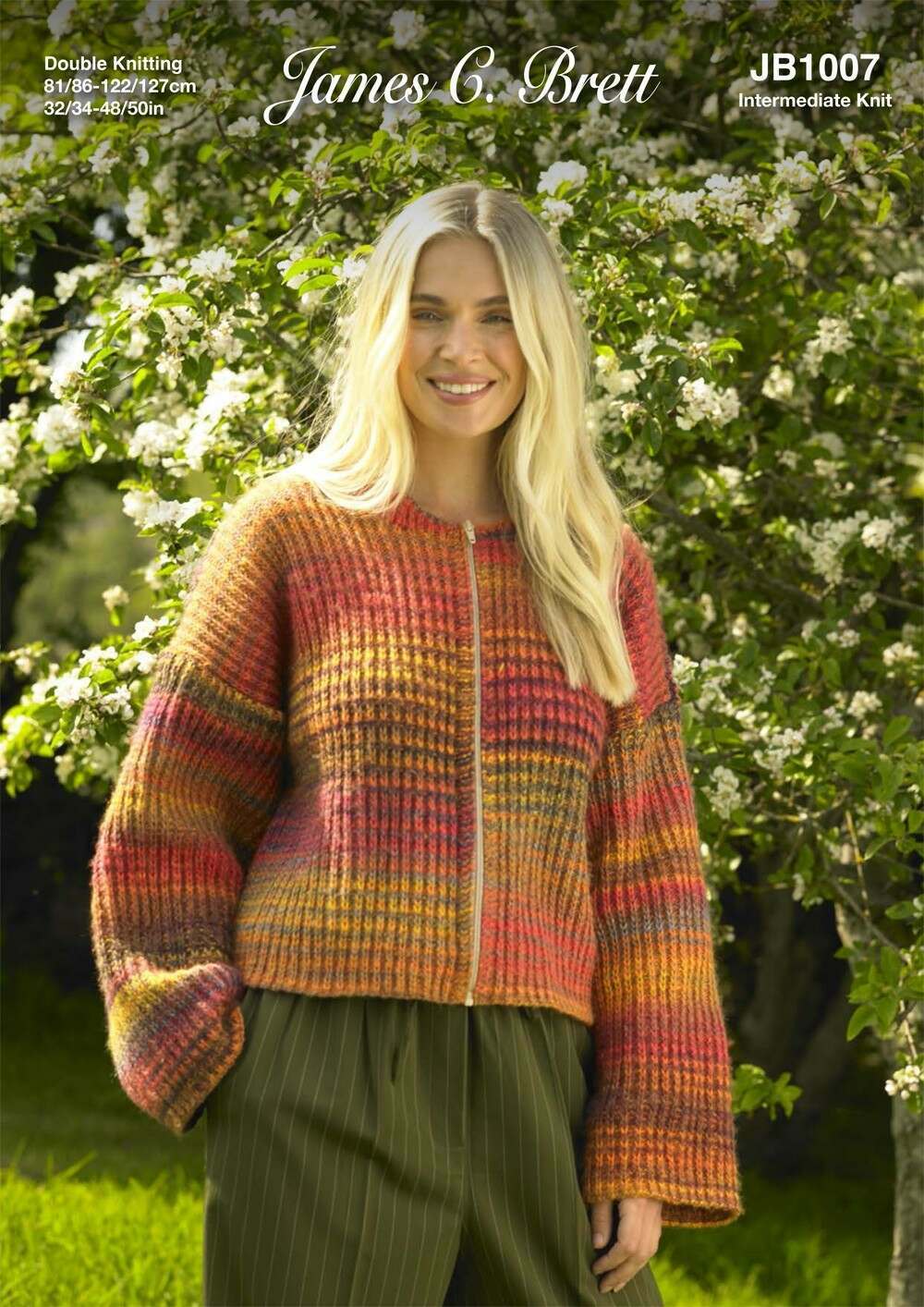 James C. Brett Emotions DK - Cardigan (JB1007)