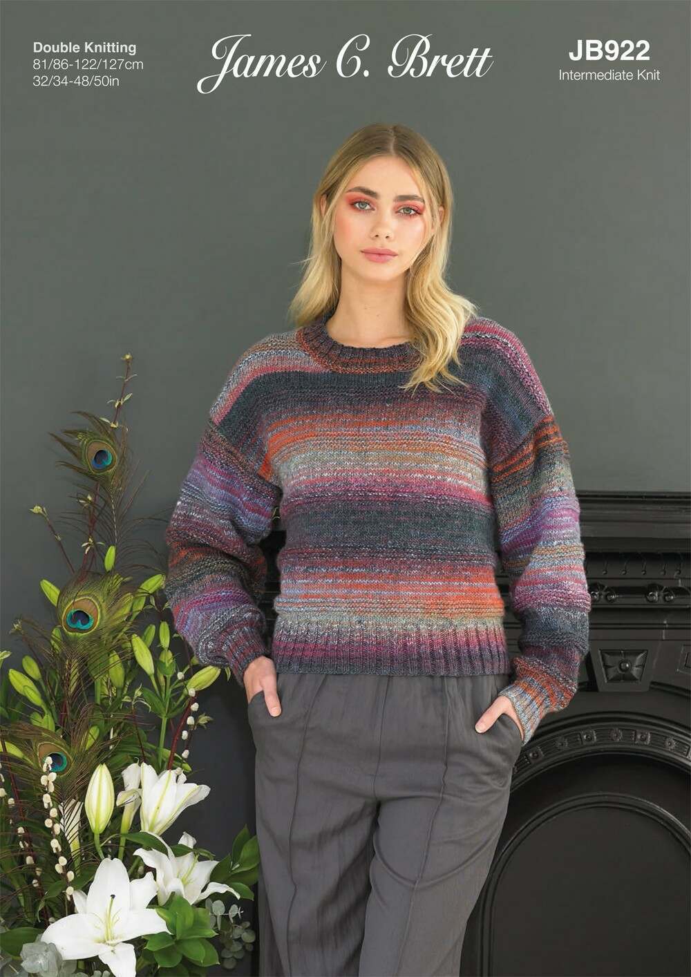 James C. Brett Emotions DK - Sweater (JB922)