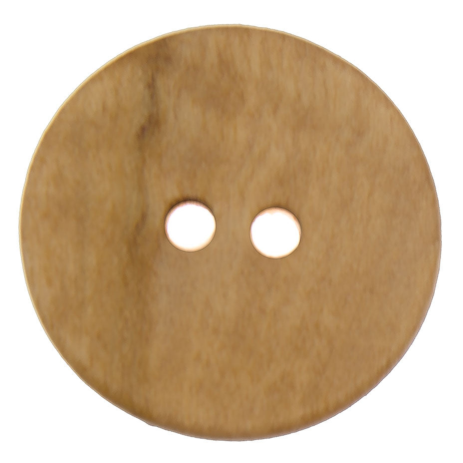 Italian Buttons Olive Wood 2-hole Button (Natural)