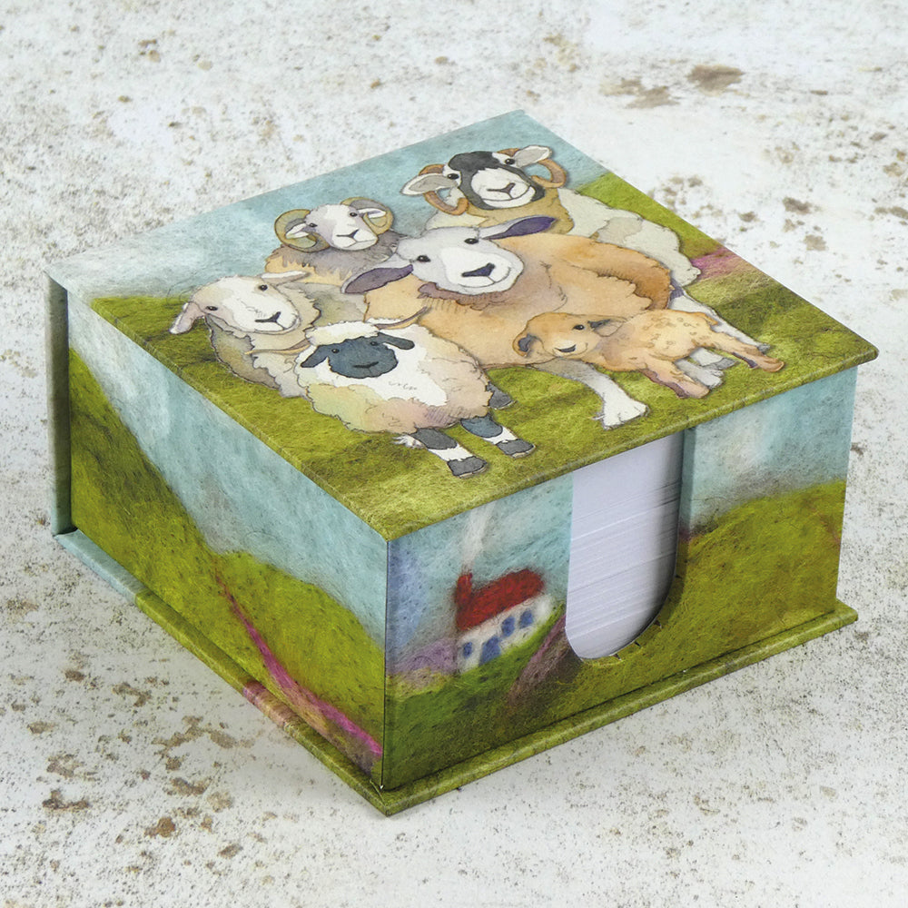 Emma Ball - Memo Box - Felted Sheep