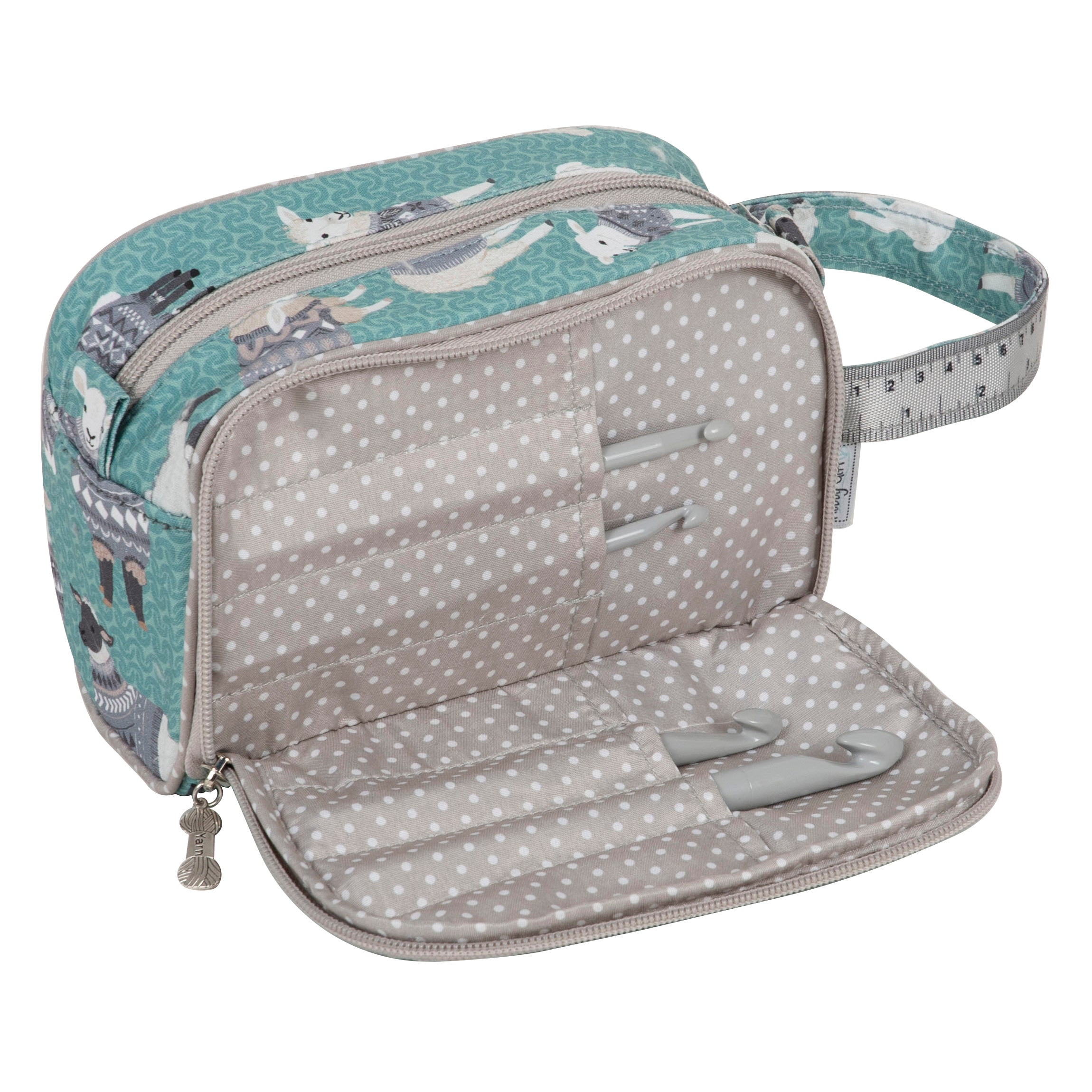 Hobby Gift Crochet Bag with Side Pocket - Woolly Pully