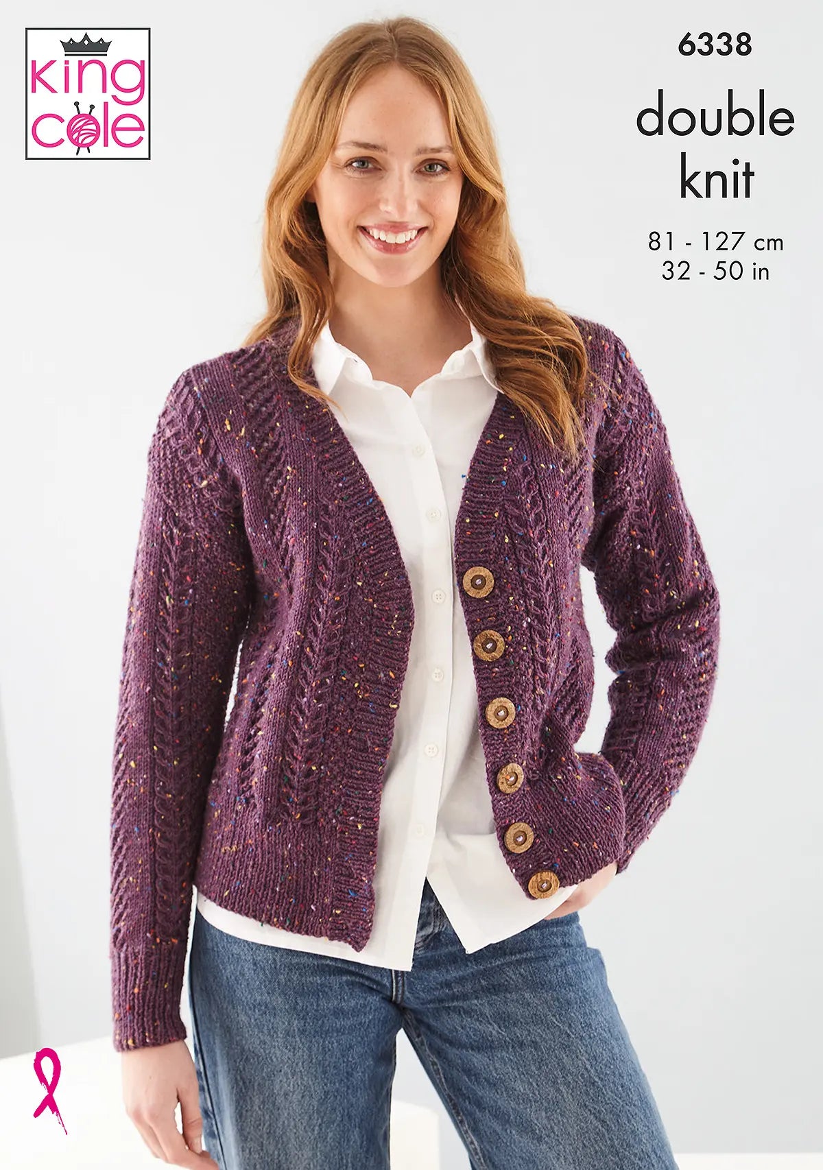 King Cole Merino Blend DK - Cardigan & Slipover (6338)