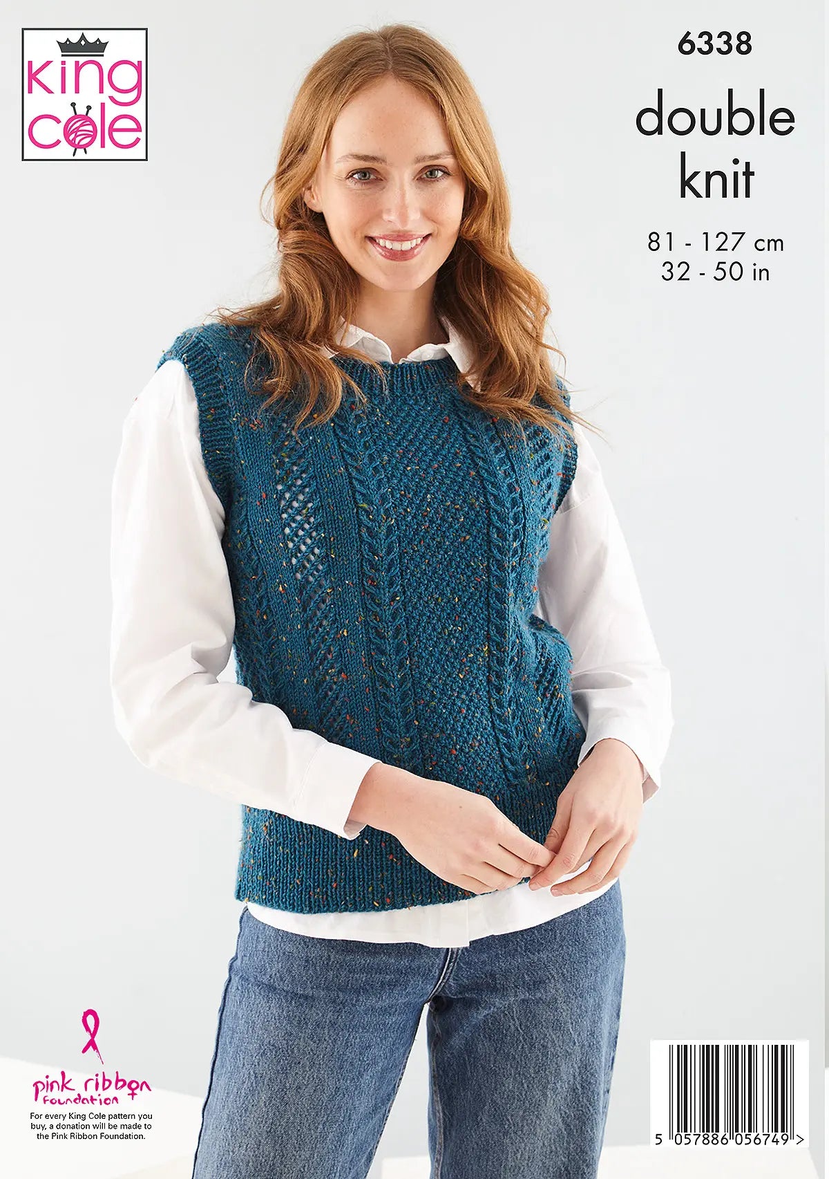 King Cole Merino Blend DK - Cardigan & Slipover (6338)