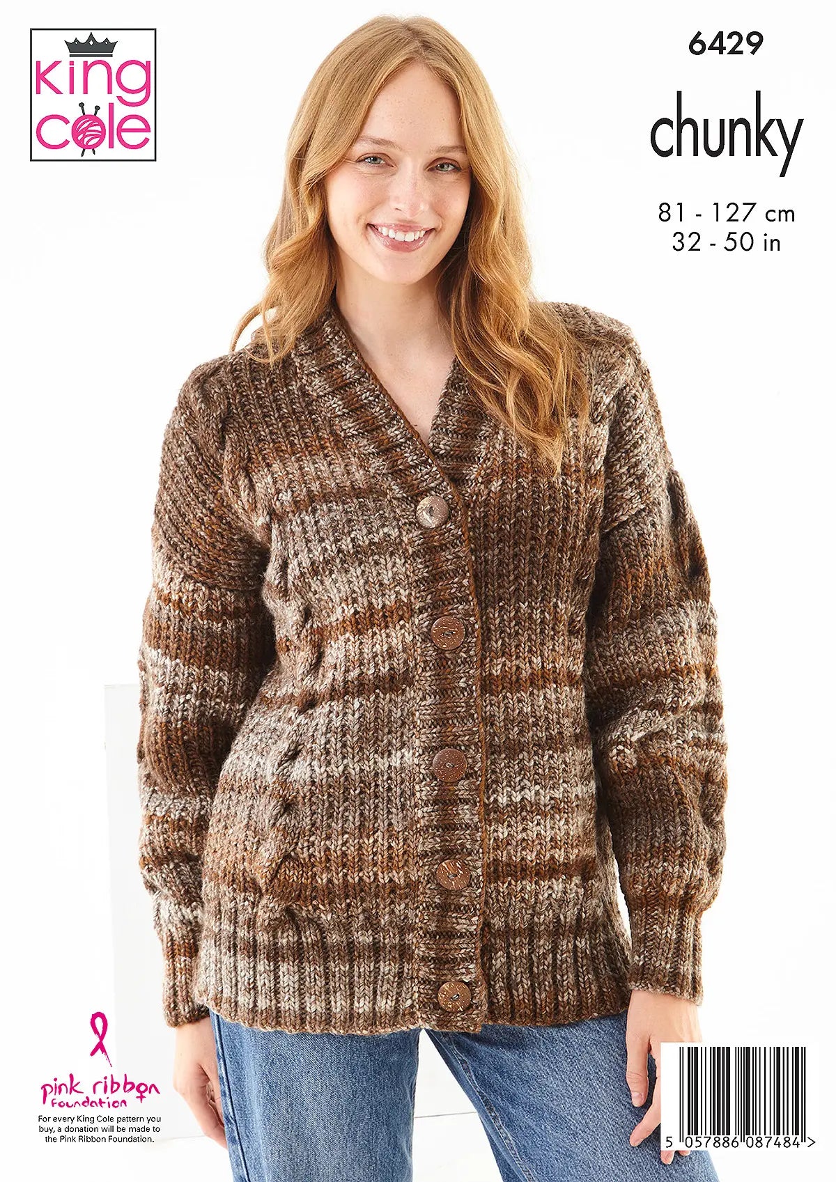 King Cole Cottagespun Chunky - Sweater & Cardigan (6429)
