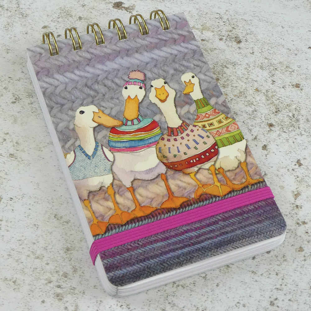 Emma Ball - Mini Spiral Pad - Dapper Ducks