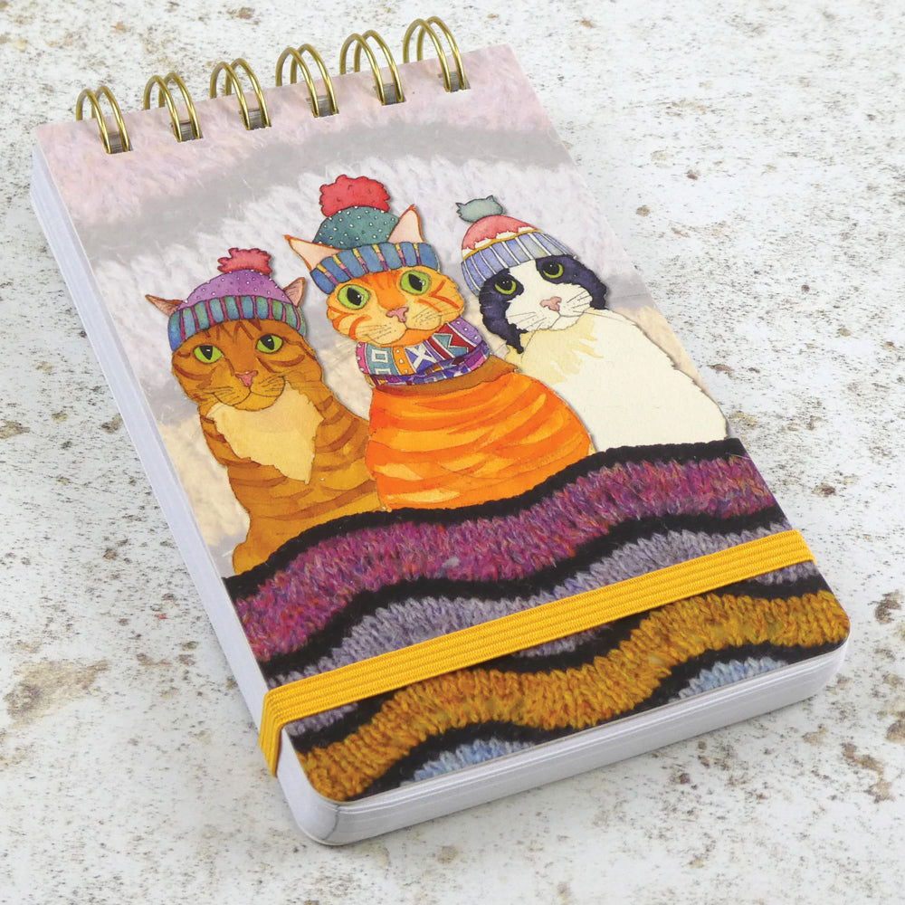 Emma Ball - Mini Spiral Pad - Cats in Hats
