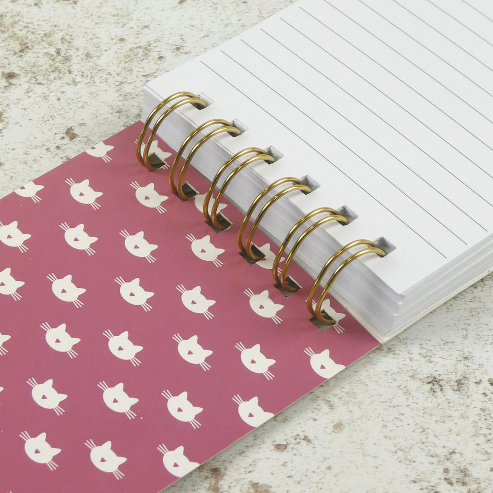 Emma Ball - Mini Spiral Pad - Cats in Hats